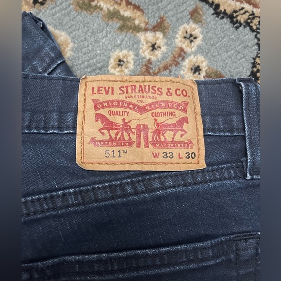 Levi 511 33/30 Dark Blue - Picture 2 of 2